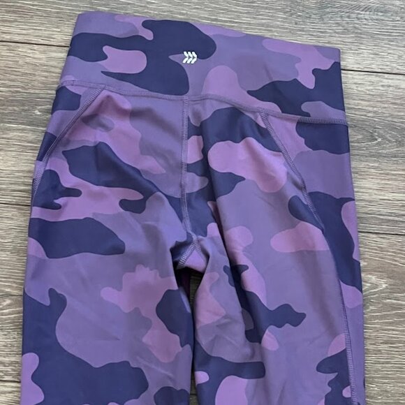 All in Motion Purple Camouflauge Active Pants Leggings XL 14/16 - Picture 5 of 10